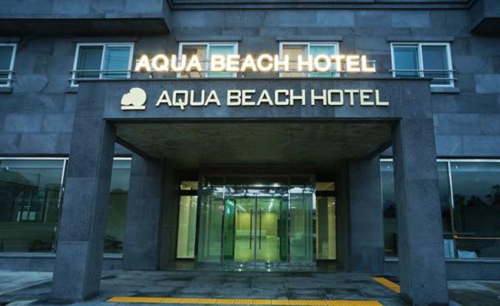 Seongsan Aqua Beach Hotel Seogwipo Exteriör bild
